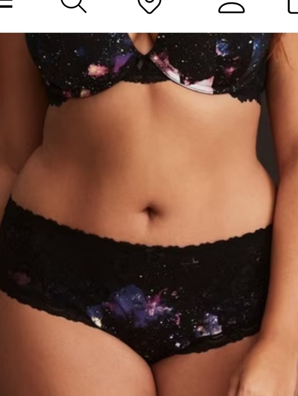 Torrid 2 Galaxy Print Panties